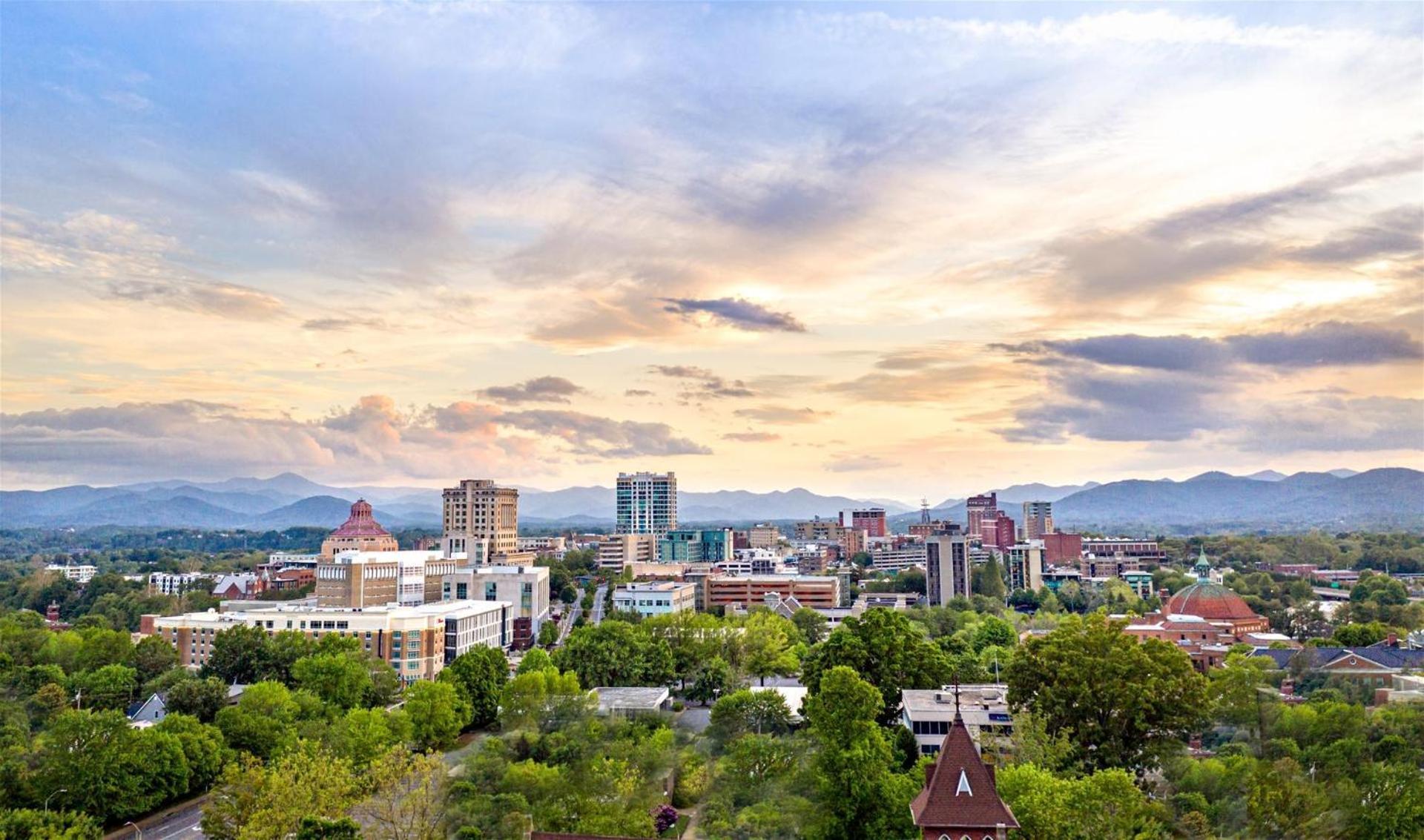 The Views Over Pack Square Asheville Eksteriør bilde